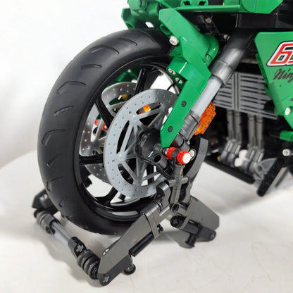 JieStar MOC Building Block Set: Kawasaki NINJA 1000SX Motorcycle, Model 58053