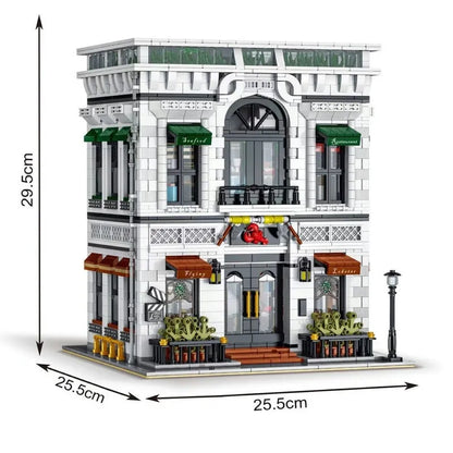 UG MOC Building Block Set: Seafood Restaurant, Model 10203