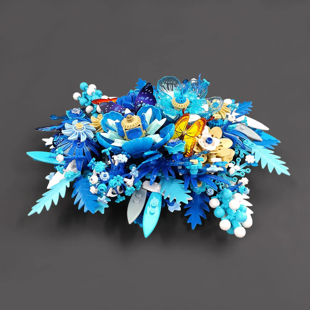 JieStar Building Block Set: Dried Flower Decoration, Model JJ9045