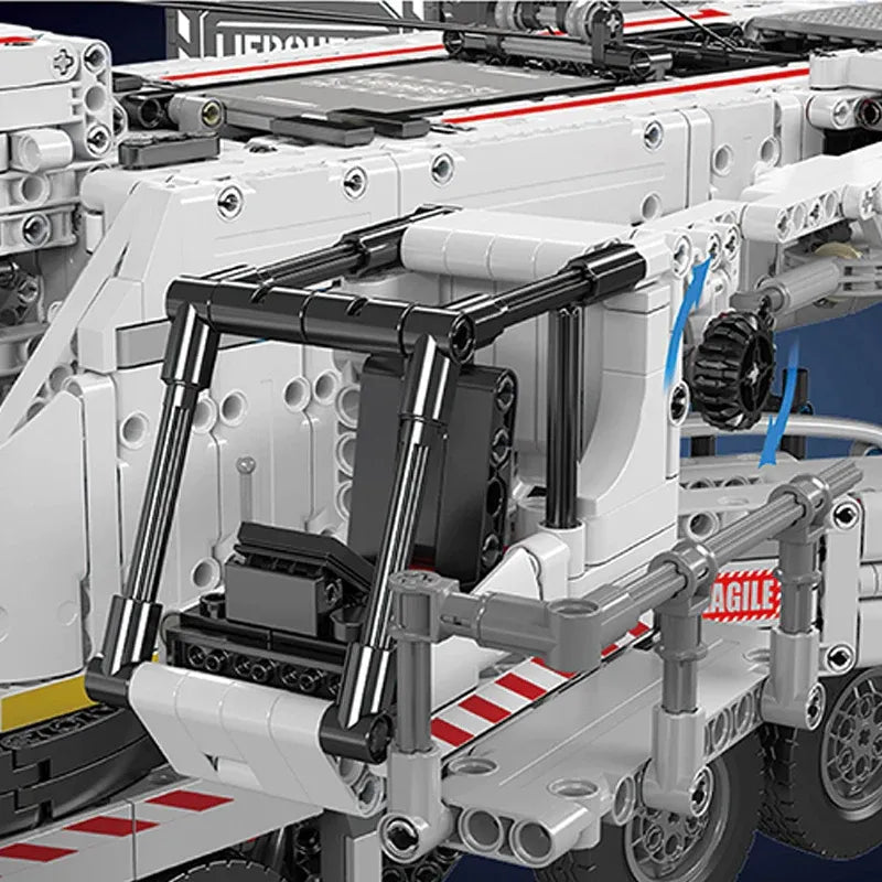 Mould King MOC Building Block Set: Motorized Liebherr LTM 11200 Crane, Model 17007