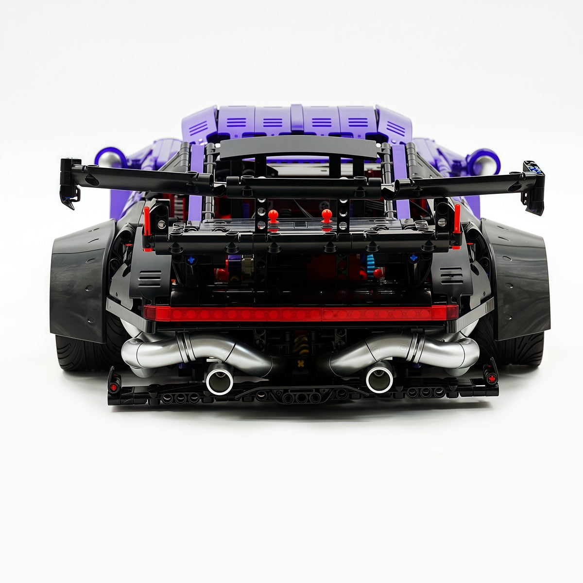 Trilumity Motorized Building Block Set: The Ultimate Widebody Porsche 964 RWB, Widebody German Coupe (3950-Piece)