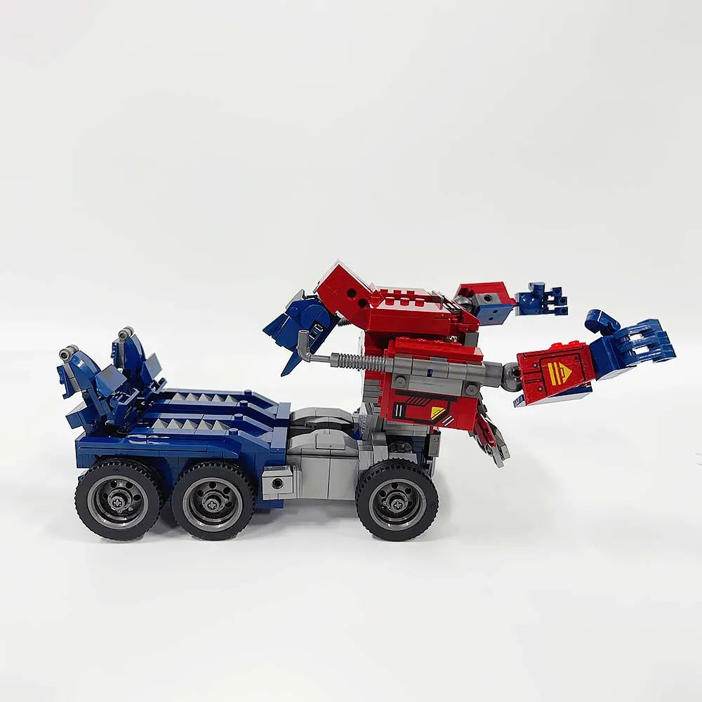 JieStar Building Block Set: Movie Ideas Transform Optimus Prime Robot, Model JJ9022