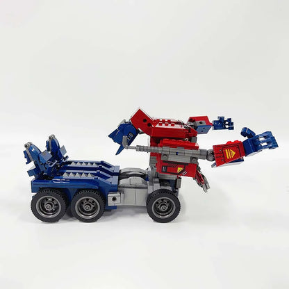 JieStar Building Block Set: Movie Ideas Transform Optimus Prime Robot, Model JJ9022