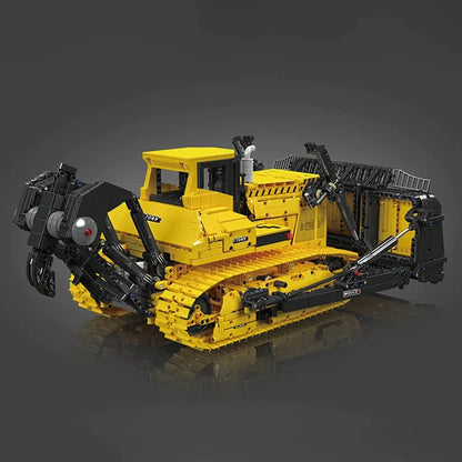 Mould King MOC Motorized Building Block Set: Liebherr PR766 Bulldozer, Model K17049