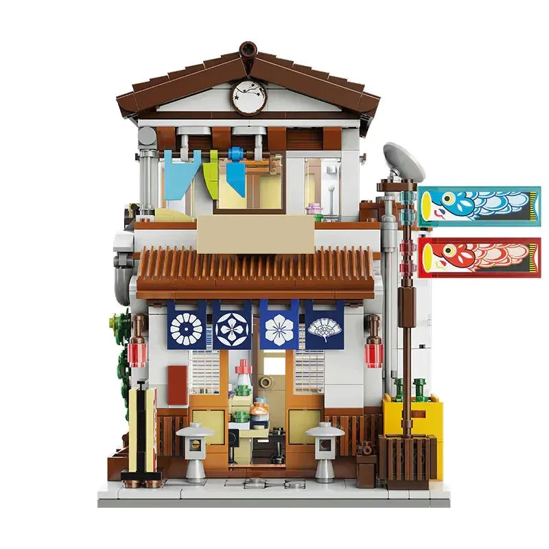 Cada MOC Building Block Set: Japanese Style Canteen, Model C66014