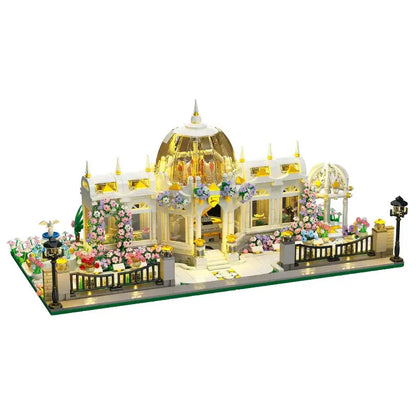 JieStar MOC Building Block Set: Garden Square, Model JJ9043