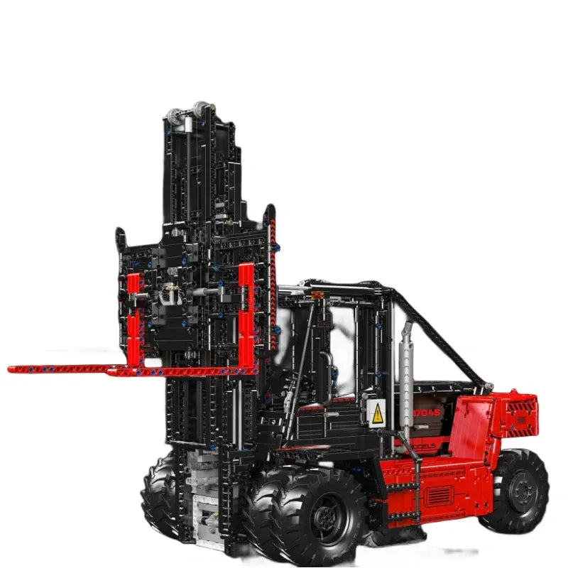Mould King Building Block Set: Motorized Heavy Duty Forklift Truck, Model K17045
