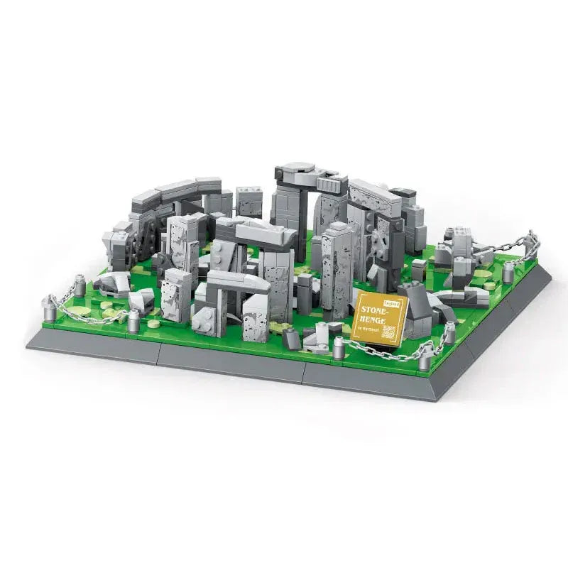 Wange Building Block Set: England Stonehenge Wiltshire, Model 4224