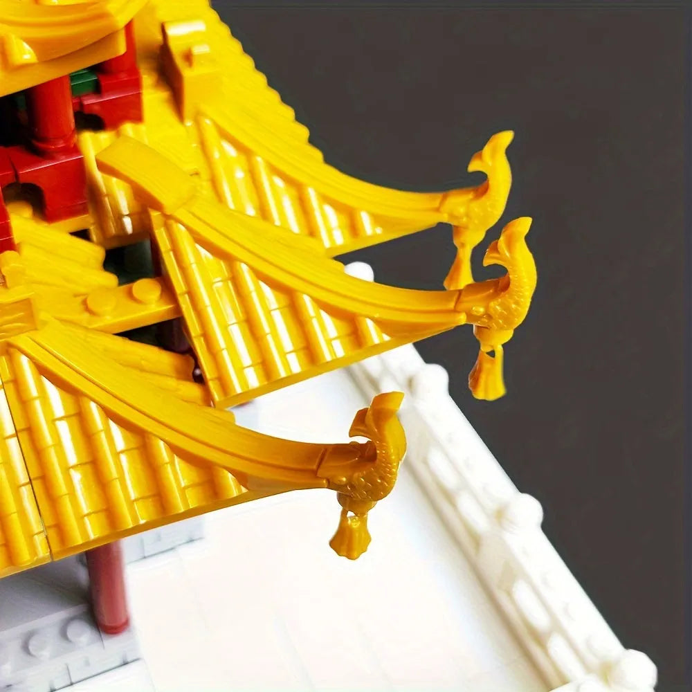 Wange Building Block Set: China Yellow Crane Tower 6214