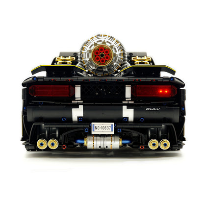 Trilumity Motorized Building Block Set: 1: 8 Dodge Challenger with Remote Control (3751-Piece)