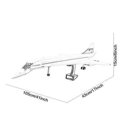 MOC Building Block Set: Concorde, Model 80318