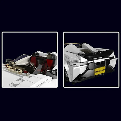 Mould King Building Block Set: Mini McLaren 650S Speed Champions Racers, Model K27043