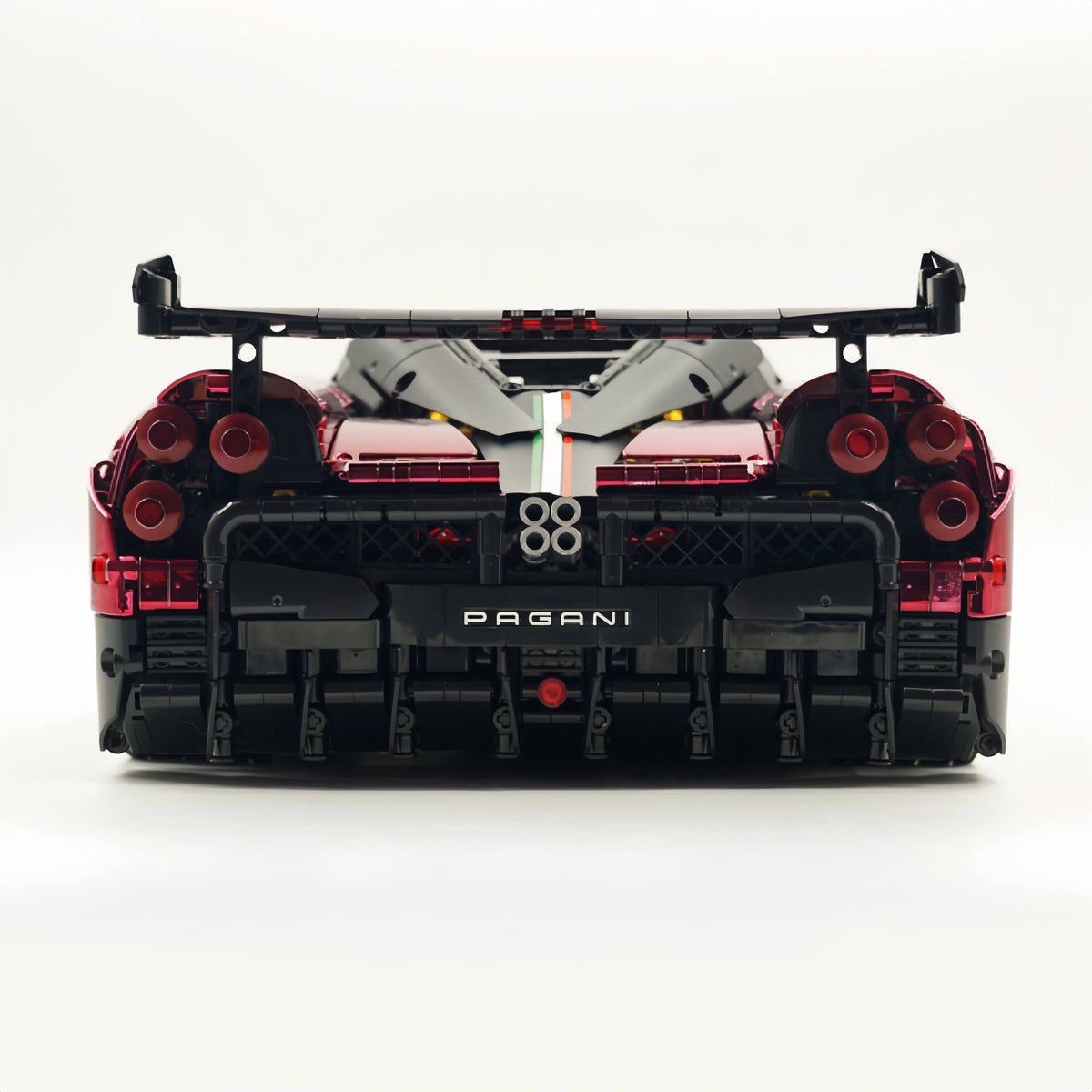 Trilumity Building Block Set: 1: 8 Pagani Huayra Bc Mirror Electroplating Customized Ultimate Edition (4708-Piece)