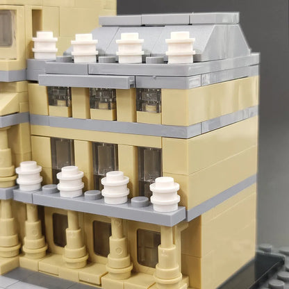 Wange MOC Building Block Set: Paris The Louvre, Model 4213