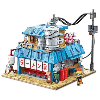 MOC Building Block Set: Experts Japanese Noodle Shop House, Model K20509