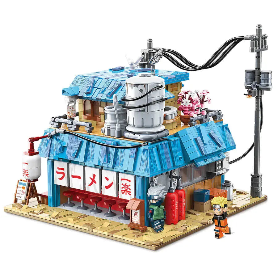 MOC Building Block Set: Movie Expert Japanese Noodle Shop House, Model 20509