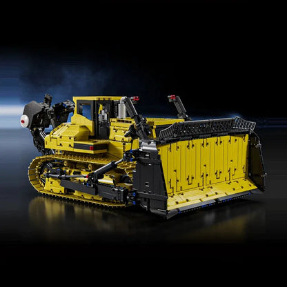 Mould King MOC Motorized Building Block Set: Liebherr PR766 Bulldozer, Model K17049
