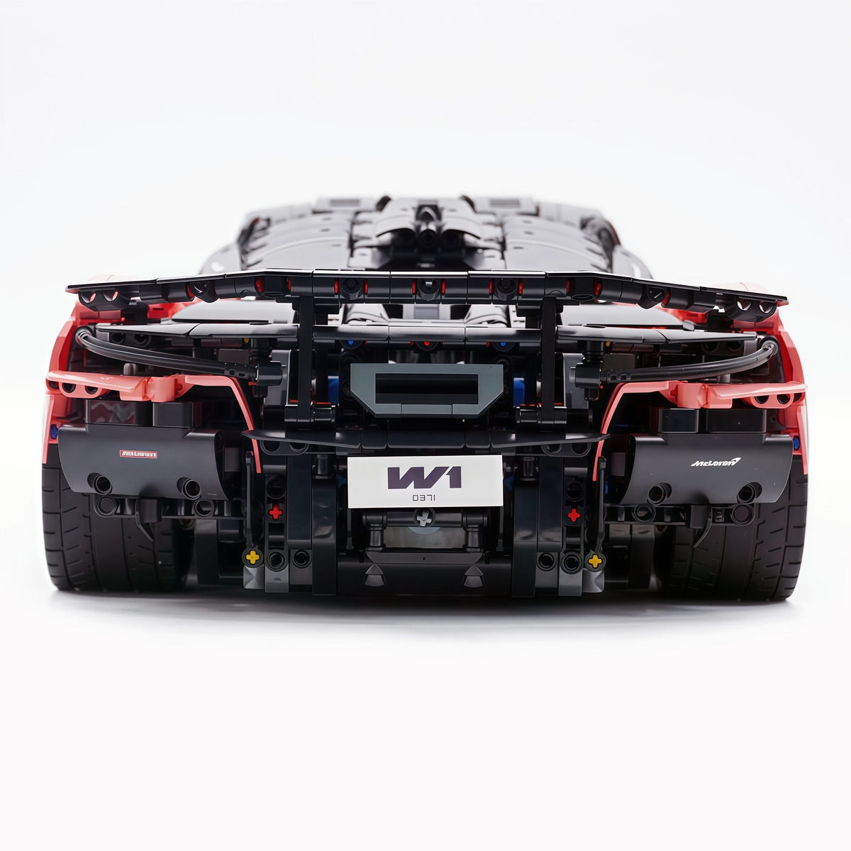 Trilumity Motorized Building Block Set: 1:8 The Ultimate British Woking Hypercar | Misty Rose Custom Edition | Shipped in Original Gift Box