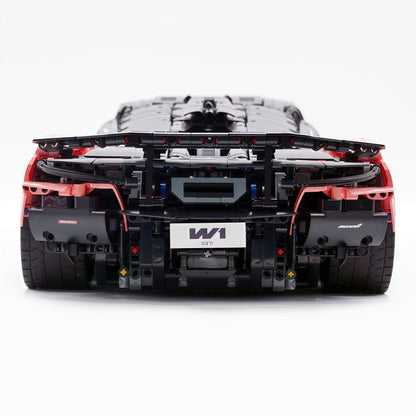 Trilumity Motorized Building Block Set: 1:8 The Ultimate British Woking Hypercar | Misty Rose Custom Edition | Shipped in Original Gift Box