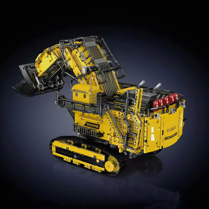 Trilumity Heavy Duty Excavator Building Block Set, Remote Control, 4,767-Piece