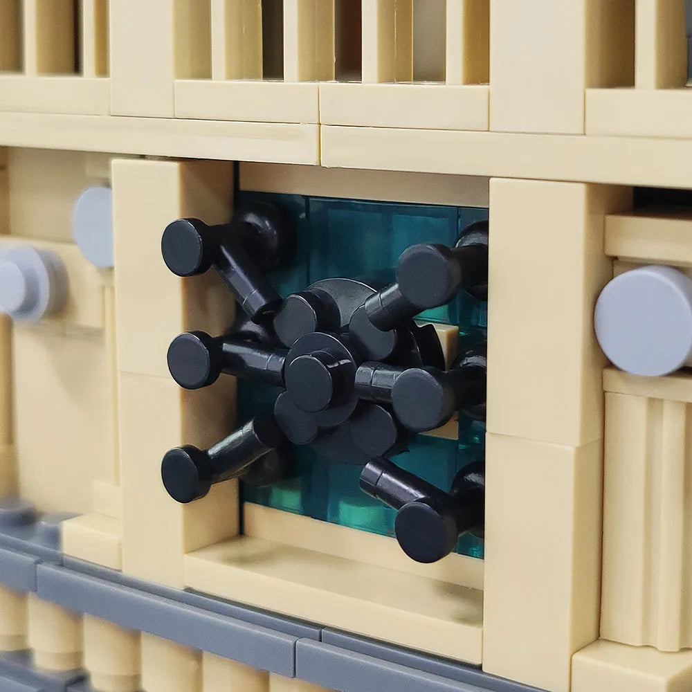 Wange MOC Building Block Set: Paris Notre Dame Cathedral, Model 5210