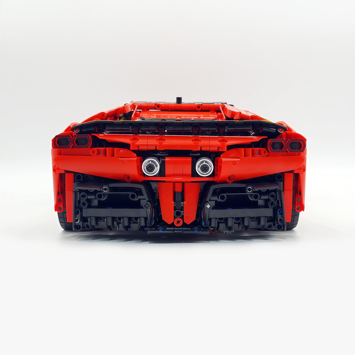 Trilumity Building Block Set: 1:8 Ferrari Sf90 Hypercar | Mechanical Linkage Version (3797-Piece)