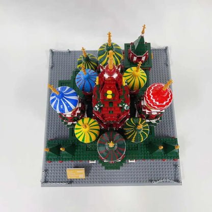 Wange MOC Building Block Set: Famous Saint Basil's Cathedral, Model 6213