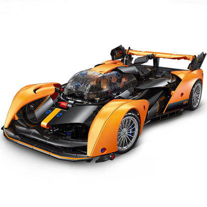 Trilumity Building Block Set: 1:14 British Racing Tech Solus GT Set with Remote Control (817-Piece)
