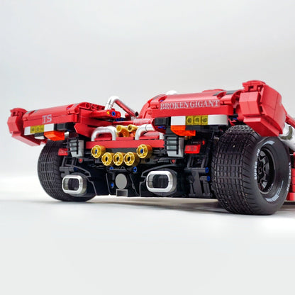 Trilumity Building Block Set: 1:8 Brocken Gigant, Removable Motorized Tusks, Motorized Door(3928-Piece)