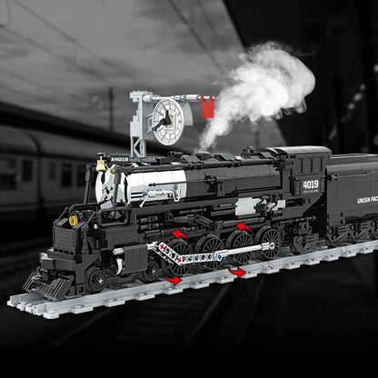 DK MOC Building Block Set: Big Boy Simulation City Train, Model DK80014