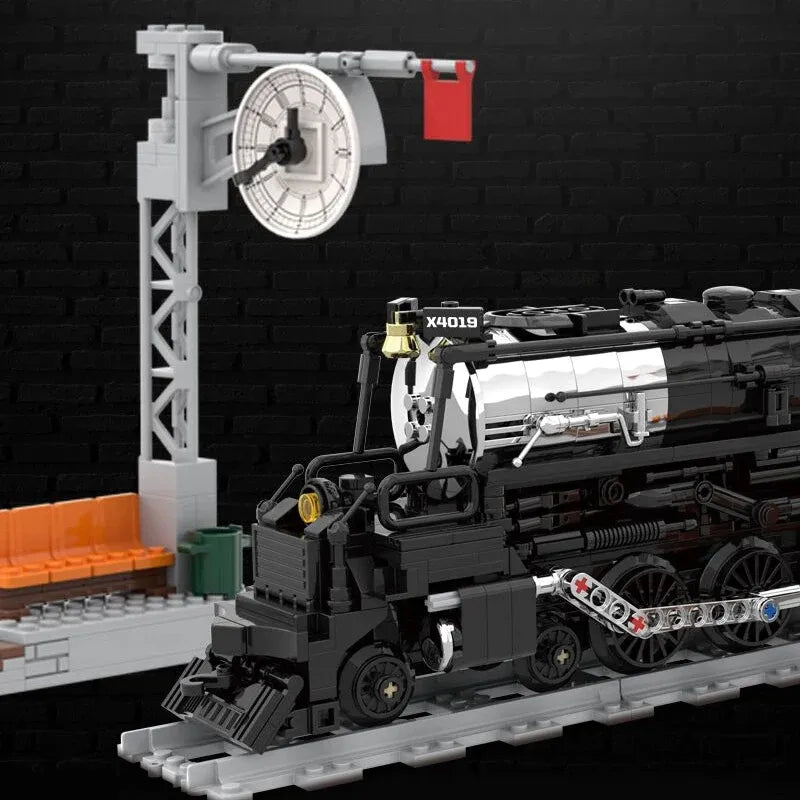 DK MOC Building Block Set: Big Boy Simulation City Train, Model DK80014