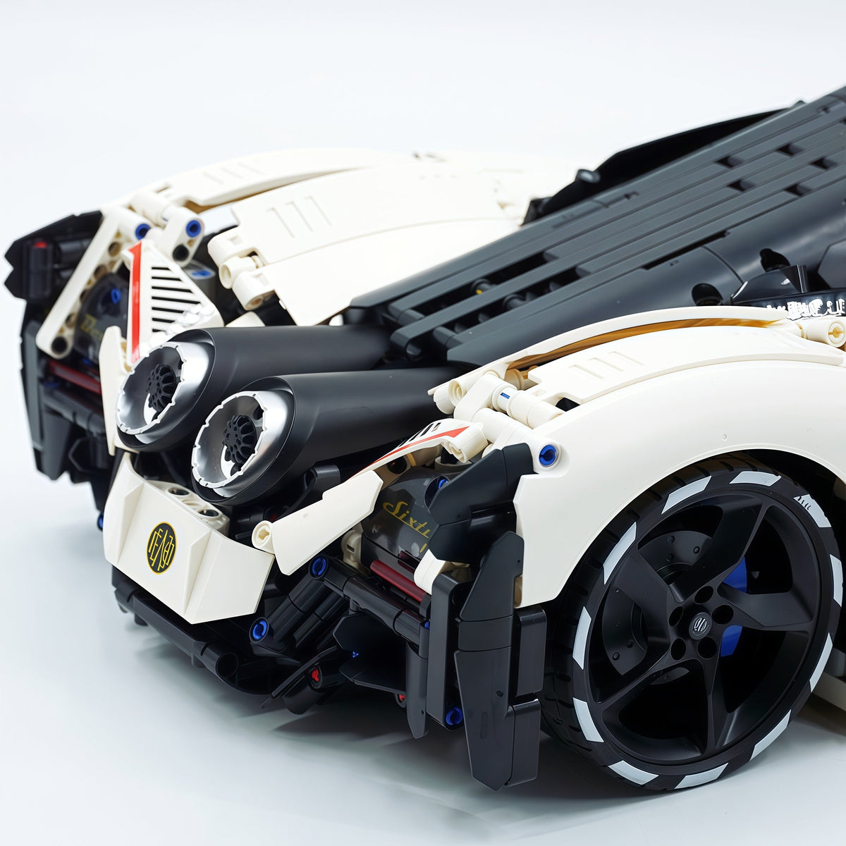 Trilumity Building Block Set: 1:8 Devel Sixteen V16 | Officially Licensed (4016Piece)