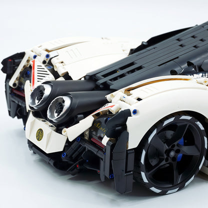 Trilumity Building Block Set: 1:8 Devel Sixteen V16 | Officially Licensed (4016Piece)