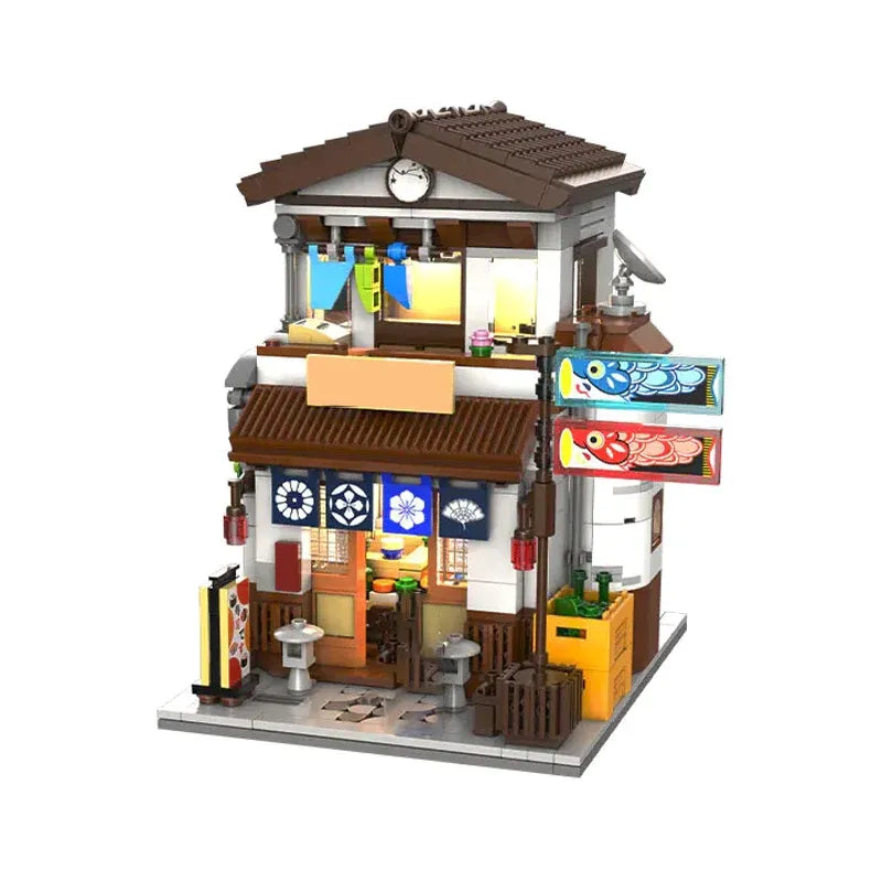 Cada MOC Building Block Set: Japanese Style Canteen, Model C66014