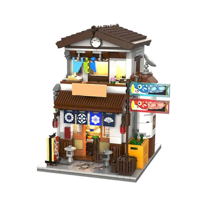 Cada MOC Building Block Set: Japanese Style Canteen, Model C66014