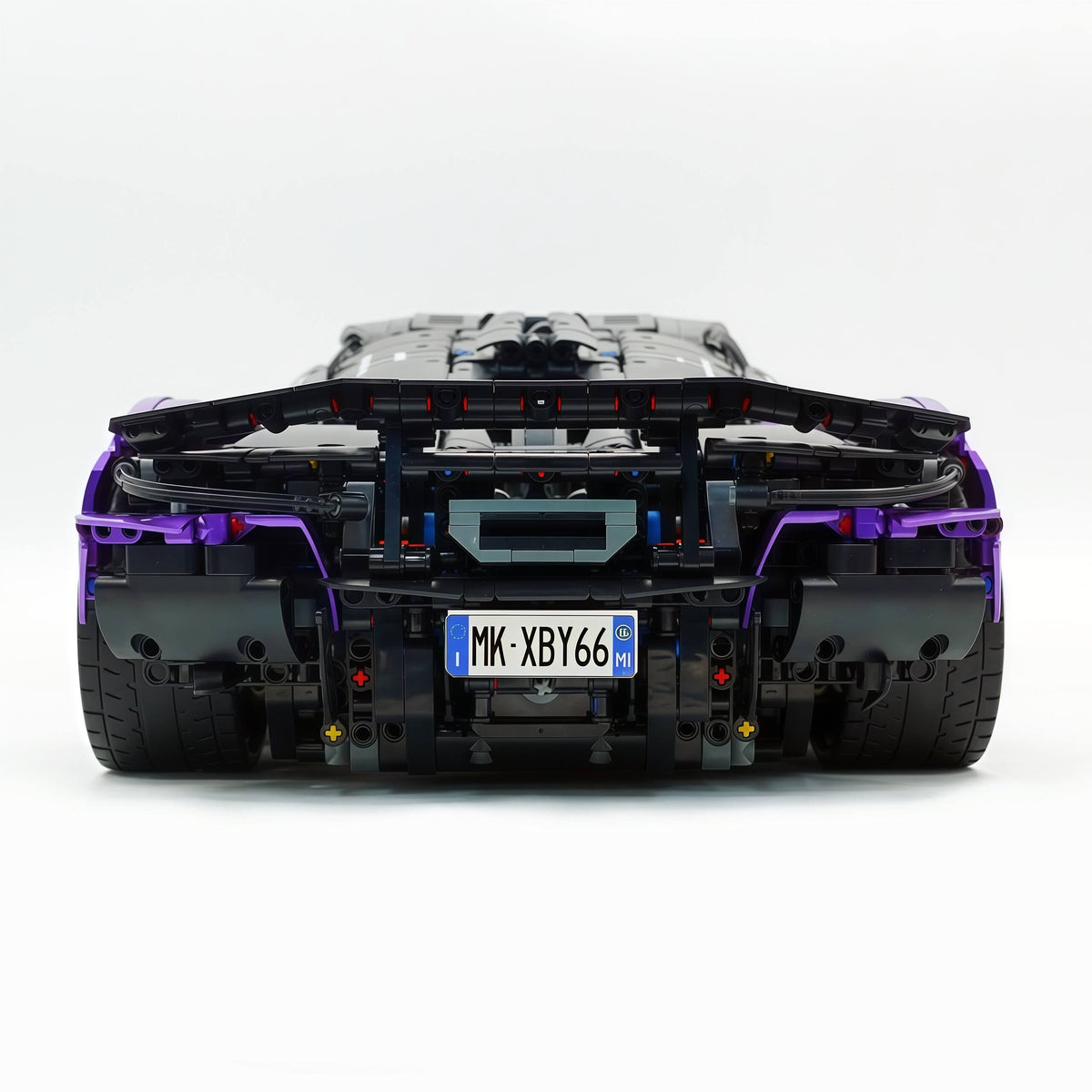 Trilumity Motorized Building Block Set: 1:8 The Ultimate British Woking Hypercar | Pearlescent Purple Custom Edition | Shipped in Original Gift Box