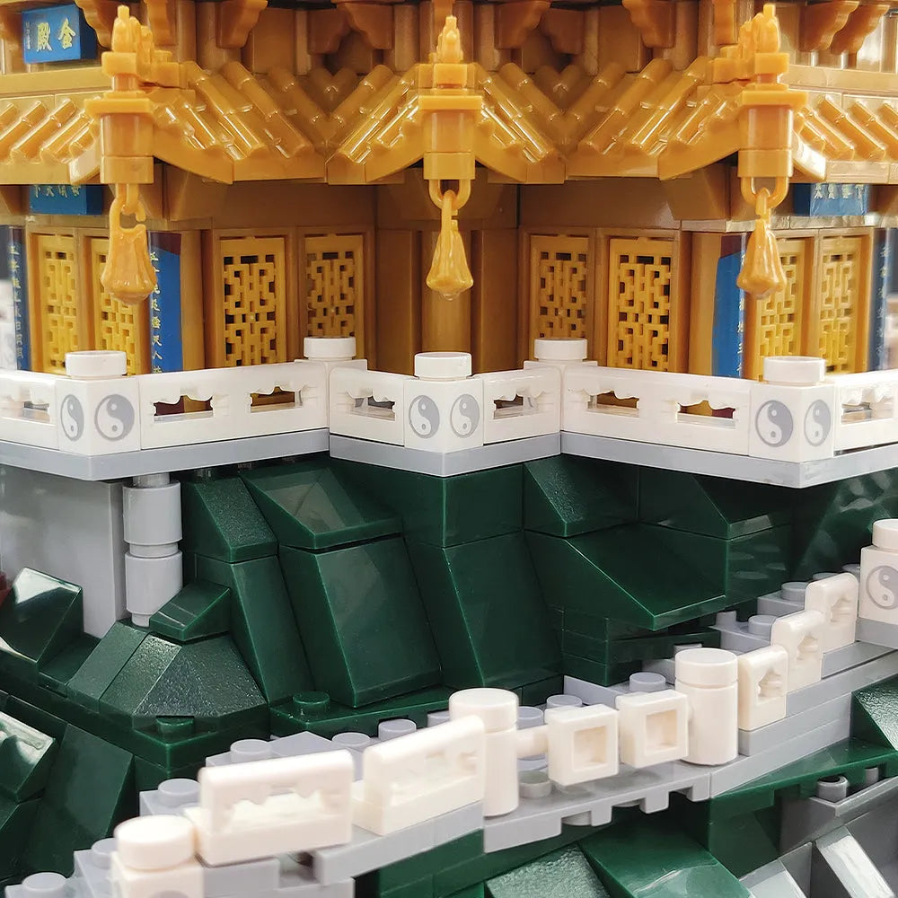 Wange Building Block Set: Famous China LAOJUN Mountain, Model 6234