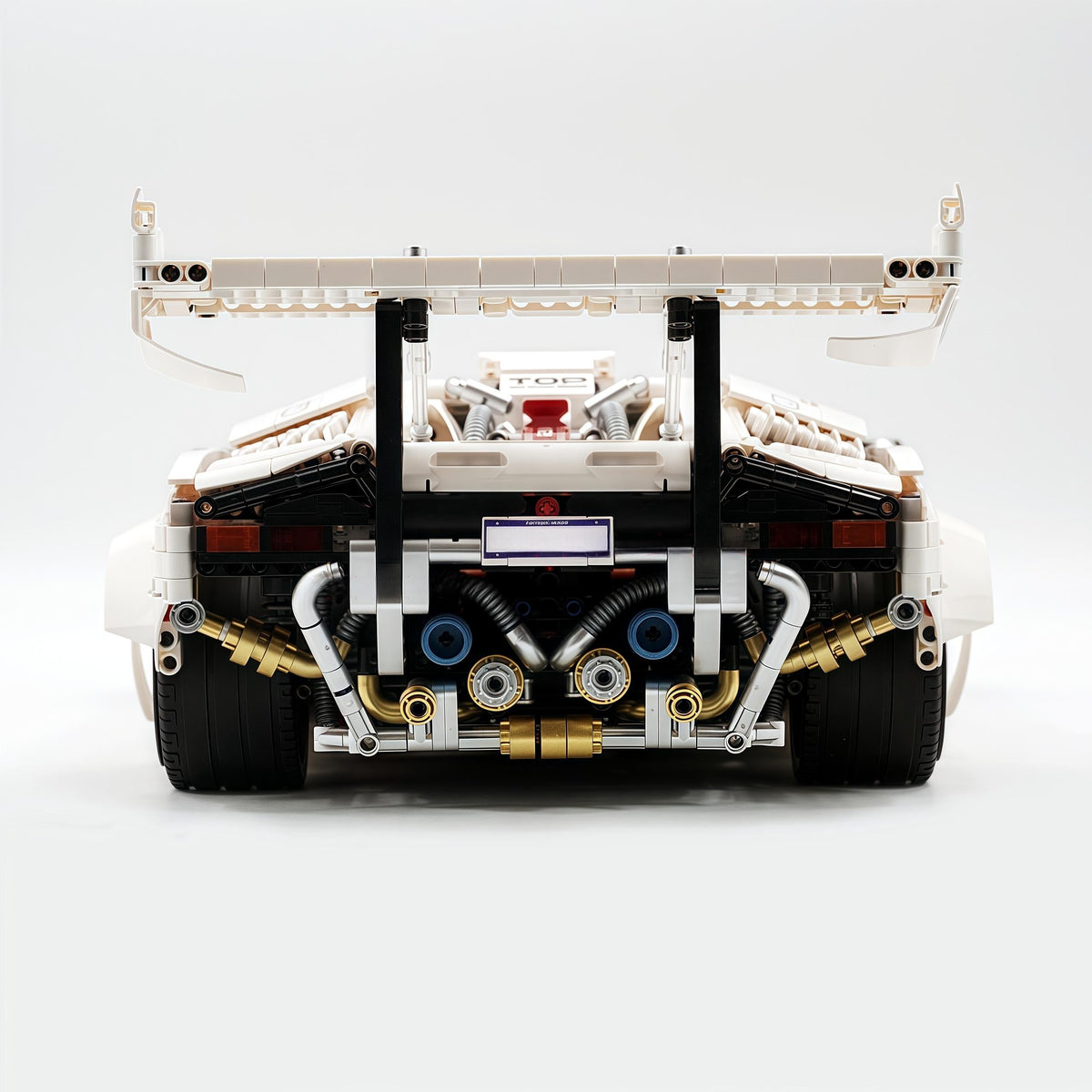 Trilumity Building Block Set: 1:8 Lamborghini Countach Lp5000 Building Set (3970+-Piece)