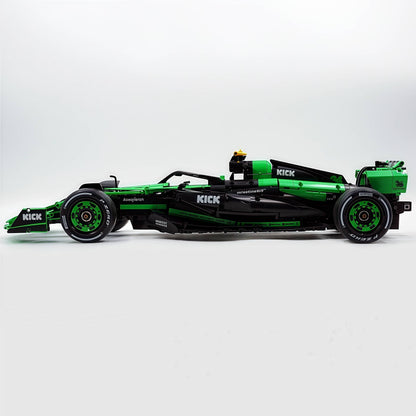 Trilumity Building Block Set: 1: 8 Kick Sauber F1 Team C44, Officially Licensed Model (2553-Piece)