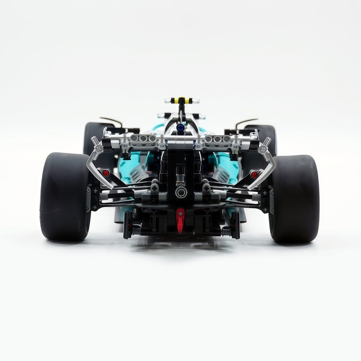 Trilumity Building Block Set: 1:8 Mercedes-Benz Abu Dhabi W15 F1 Racing Car (1936-Piece)