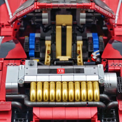 Trilumity Building Block Set: 1:8 Brocken Gigant, Removable Motorized Tusks, Motorized Door(3928-Piece)