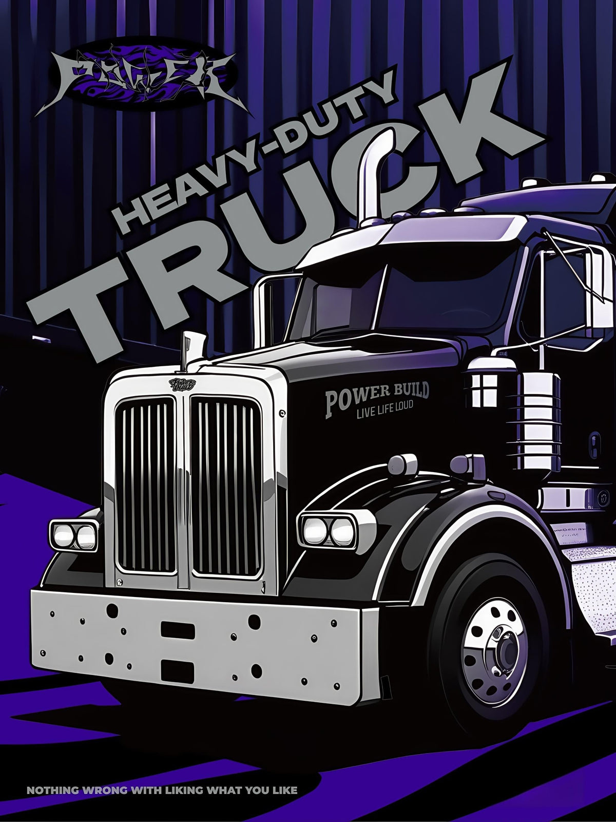 Trilumity Building Block Set: American Retro Gmc Heavy Truck – Spirit of the Open Road (1500+-Piece | 69cm)