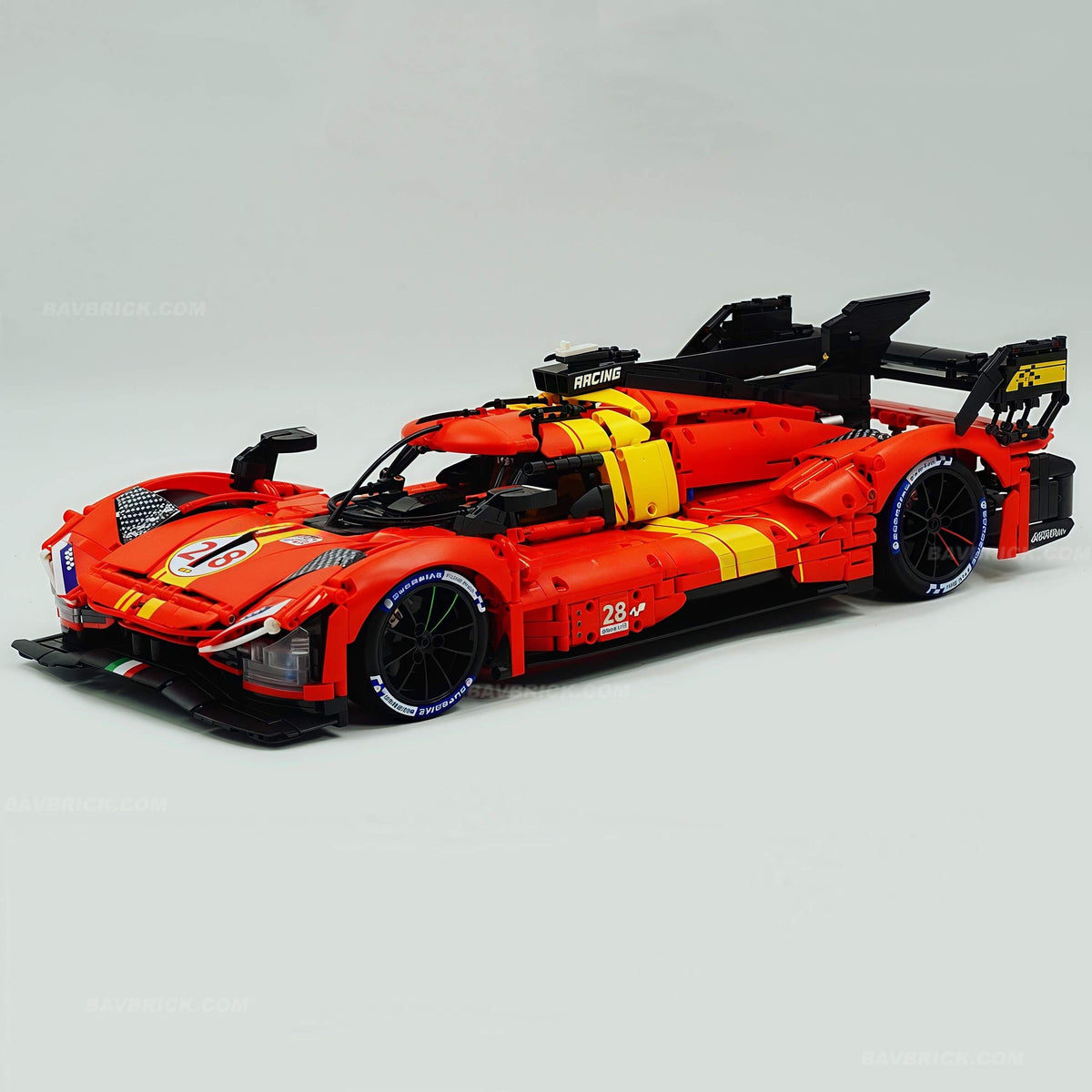 Trilumity Building Block Set: 1:8 The Ultimate Le Mans Hy Hypercar | 2024 Le Mans Endurance Champion (3350-Piece)