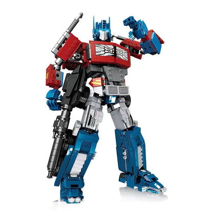 JieStar Building Block Set: Movie Ideas Transform Optimus Prime Robot, Model JJ9022