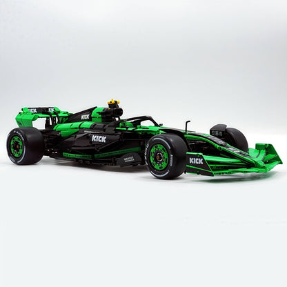 Trilumity Building Block Set: 1: 8 Kick Sauber F1 Team C44, Officially Licensed Model (2553-Piece)