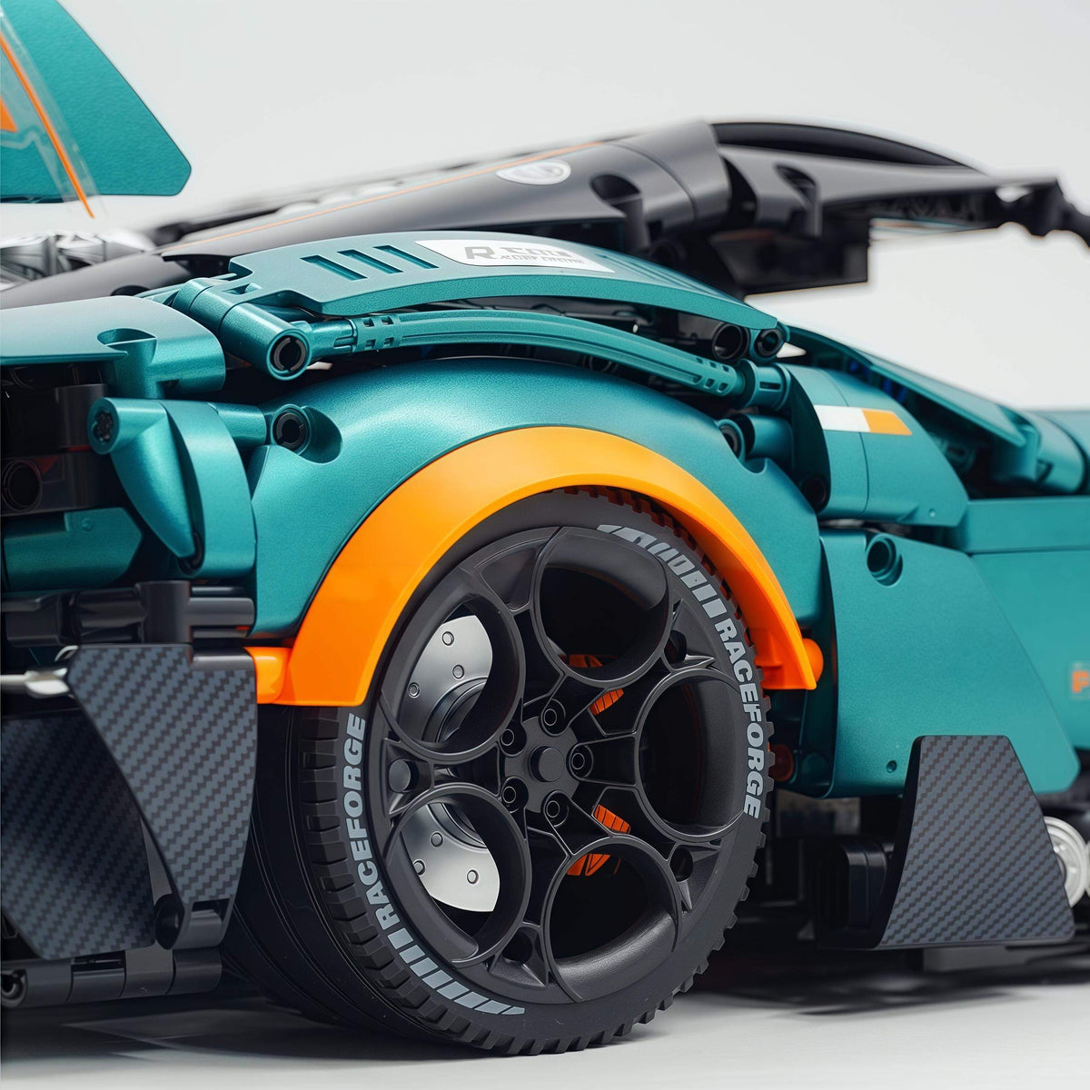 Trilumity Building Block Set: 1:8 Aston Martin Vulcan | British Racing Icon | 3794+-Piece