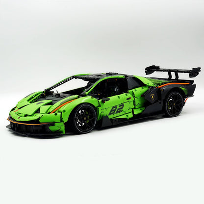 Trilumity Building Block Set: 1: 8 The Ultimate Italian Track-Only V12 Hypercar (4100+Piece)