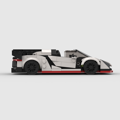 Trilumity MOC Building Block Set: 1:24 Supercar (300+-Piece) | MOC Building Set