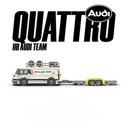 Trilumity Officially Licensed HB Audi WRC Team Building Block Set, 1:18 Scale, 1,362-Piece