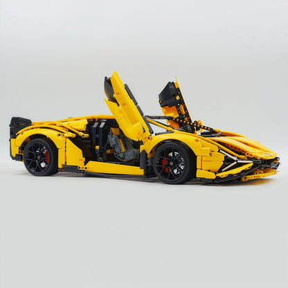 Trilumity Building Block Set: 1: 8 Italian Bull L539 Lightning Hybrid Color Change Special Edition(3696-Piece)